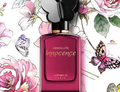 عطر و ادکلن زنانه ابسولوت اینوسنس برند ژوهان بی  (   JOHAN.B - ABSOLUTE  INNOCENCE  )