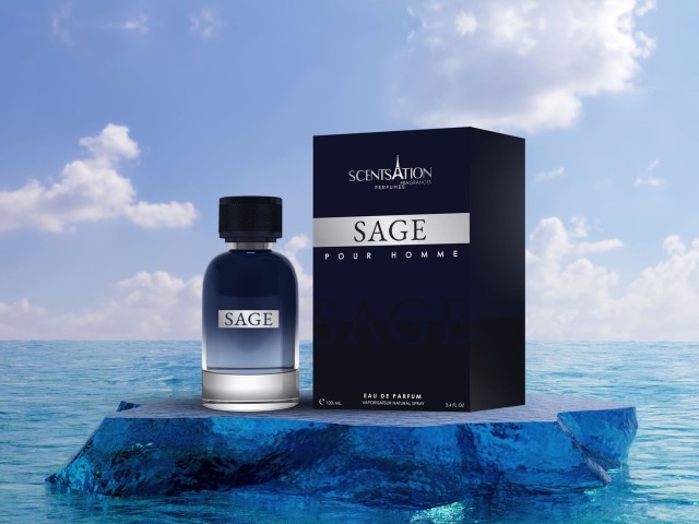 عطر و ادکلن مردانه سیج برند سنت سیشن فرگرنسز  (  SCENTSATION FRAGRANCES  -  SAGE POUR HOMME     )