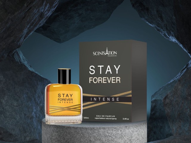 عطر و ادکلن مردانه استی فوراور اینتنس برند سنت سیشن فرگرنسز  (  SCENTSATION FRAGRANCES  -  STAY FOREVER INTENSE       )