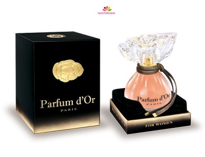 عطر و ادکلن زنانه پارفوم دور لوکس برند کریستل سنت مارتین  ( KRISTEL SAINT MARTIN  -   PARFUM DOR LUXE     )