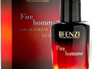 عطر و ادکلن مردانه فایر هوم برند جی فنزی  ( JFENZI  -  FIRE HOMME   )