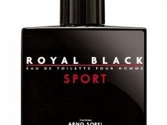 عطر و ادکلن مردانه رویال بلک اسپرت برند آرنو سورل  (  ARNO SOREL  -  ROYAL BLACK SPORT   )
