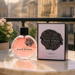 عطر و ادکلن زنانه بلک فلاور برند ژوهان بی  (   JOHAN.B - BLACK FLOWER  )