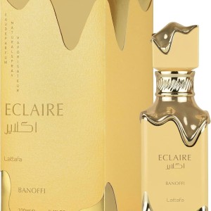 عطر و ادکلن زنانه اکلیر بانوفی برند لطافه  (  LATTAFA  - ECLAIRE BANOFFI   )
