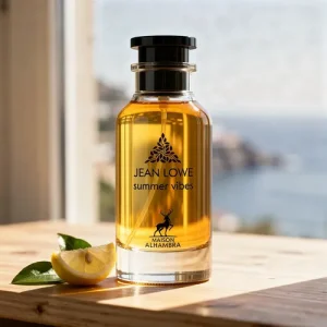 عطر و ادکلن زنانه و مردانه جین لو سامر وایبز برند میسون الحمبرا  (  MAISON ALHAMBRA  -  JEAN LOWE SUMMER VIBES      )
