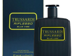 عطر و ادکلن مردانه ریفلسو بلو وایب برند تروساردی (  TRUSSARDI  -  RIFLESSO BLUE VIBE   )