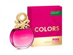 عطر و ادکلن زنانه کالرز د بنتون پینک  برند بنتون  (  BENETTON -  COLORS DE BENETTON PINK   )