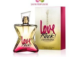 عطر و ادکلن زنانه لاو راک برند شکیرا  (  SHAKIRA -  LOVE ROCK )