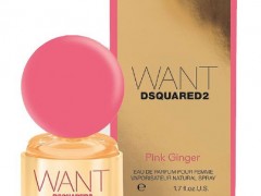 عطر زنانه وانت پینک جینجر  برند دیسکوارد  ( DSQUARED  -  WANT PINK GINGER  )