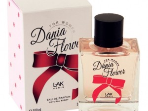 عطر و ادکلن زنانه  دانیا فلاور برند لاک   ( LAK  -  DANIA FLOWER   )