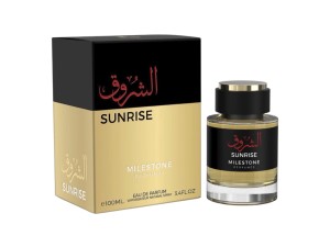 عطر و ادکلن زنانه و مردانه سانرایز برند مایلستون  (  MILESTONE   -  SUNRISE   )