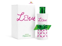 عطر و ادکلن زنانه لاو مومنتز برند توس  (  TOUS   -  LOVE MOMENTS  )