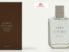 عطر و ادکلن مردانه فور هیم سیلور برند زارا  (  ZARA   -  FOR HIM SILVER    )