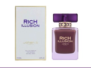 عطر و ادکلن زنانه ریچ الوژن برند ژوهان بی  (  JOHAN.B  -  RICH  ILLUSION  )
