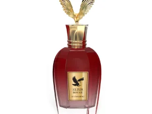 عطر و ادکلن مردانه و زنانه الگزیر رژ برند لوشامو  ( LE CHAMEAU  -  ELIXIR ROUGE     )
