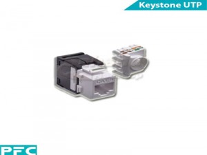 Keystone Cat6 UTP PFC
