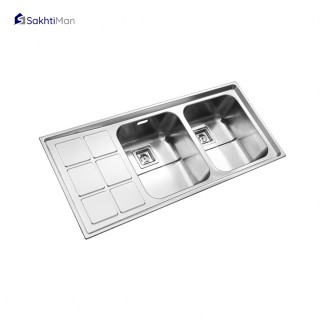سینک ظرفشویی استیل البرز مدل فانتزی 761 توکار