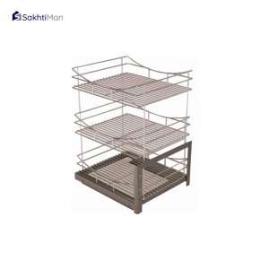 سبد چند منظوره کابینتی کف ریل آیتین مدل 60 کد 301