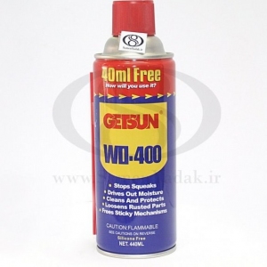 اسپری روان کننده و زنگ شور گتسان WD-400