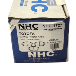 لنت ترمز جلو NHC ژاپن 1727 سرامیکی تویوتا کمری 2014