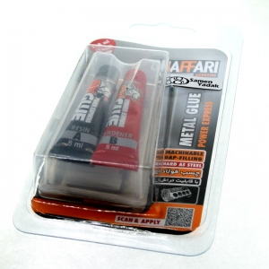 چسب دو قلو فولاد غفاری OX GLUE