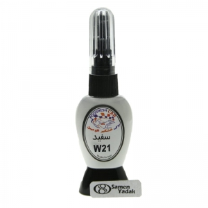 لاک خشگیر اتومبیل  رنگ سفید کد W21 - مزدا BSi-343