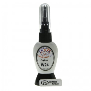 لاک خشگیر اتومبیل  رنگ سفید کد W24 - نیسان 1S02