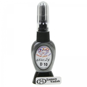 لاک خشگیر اتومبیل  رنگ نوک مدادی کد D10 - تویوتا 1G3 - سایر A22 - بی ام دبلیو نوک مدادی BMW
