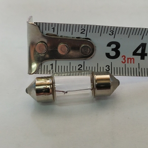 لامپ فشنگی مدادی 12 ولت 10 وات بسته 4 عددی (30MM)