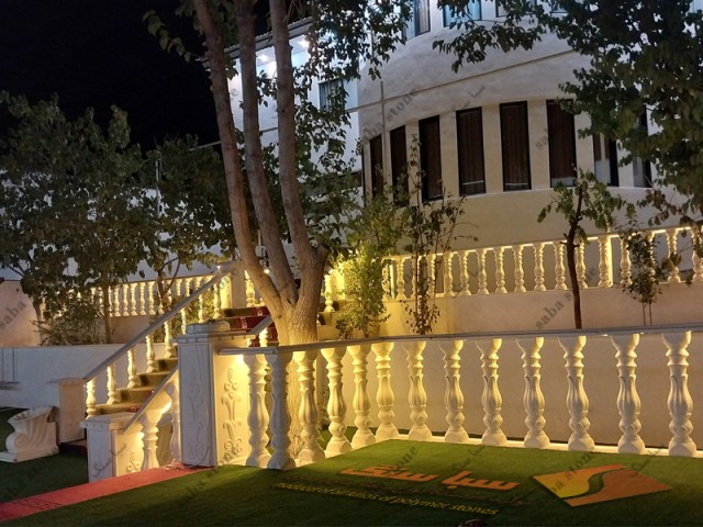 نرده صراحی طرح گلبرگ