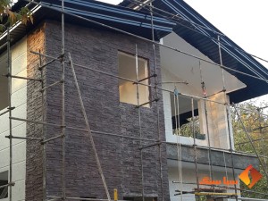 نمای سنگ آنتیک ویلایی