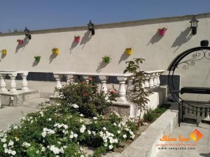 نرده سنگی (صراحی) طرح هما