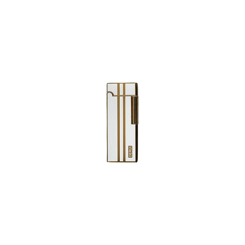 فندک گازی بغل زن دروییDerui مدل SN-LIDR-2103-19 (سفید- طلایی) 13834