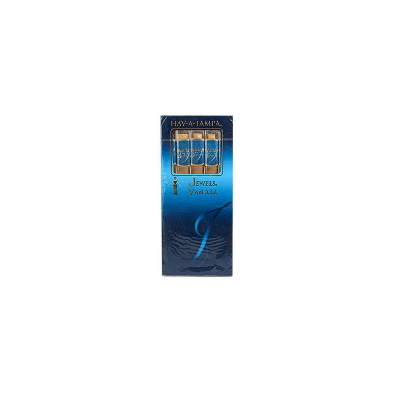 سیگار برگ Hav-a-Tampa Jewels Vanilla آبی 13568(بسته 5 نخی)