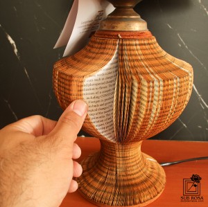 آباژور کاغذی کتاب نخواندنی مدل 595