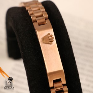 دستبند رولکس NEW -رزگلد 13159