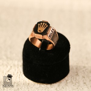 انگشتر استیل رولکس  سایز 9-14408tt
