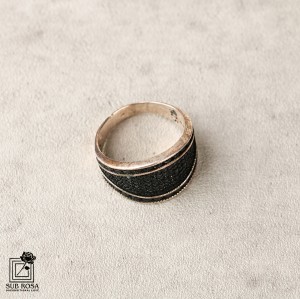 انگشتر نقره 925 مردانه ترکFREE SIZE-14376