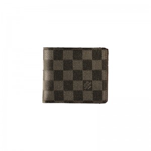 کیف پول لوئیز ویتون مشکی طوسی 14206 (LV Louis Vuitton)