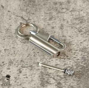 فندک کبریتی نقره ای دلفین 12920