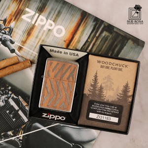 فندک زیپو اصل 29902 – 13623Zippo Woodchuck Swwep