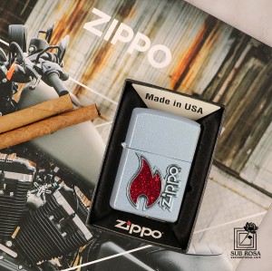 فندک زیپو اورجینال مدل 13688Zippo Red Flame