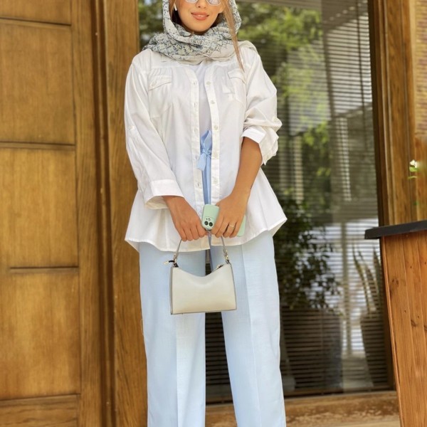 شومیز مانتویی زنانه کد 508