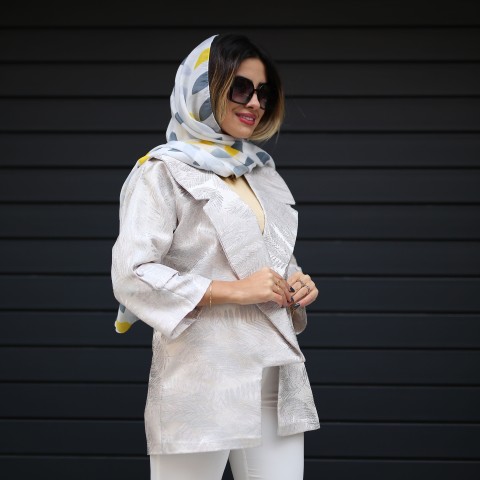 مانتو ژاکارد جدید عروسکی زنانه کد COL