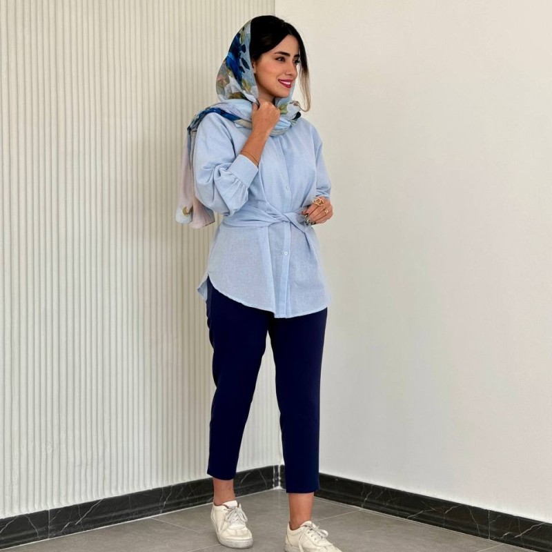 شال نخی طرحدار کد CIP