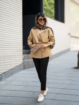 بارونی ترنچ کت دویقه آمریکایی کد KAKO