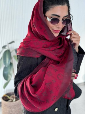 شال ژاکارد چری ال وی زنانه