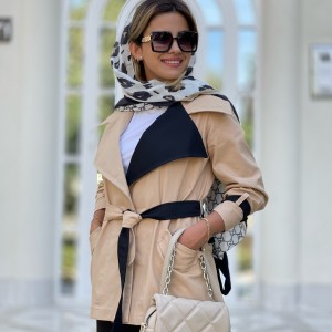 مانتو کتان زنانه  کد TORO