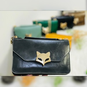 کیف دستی زنانه چرم روباهی کد 777