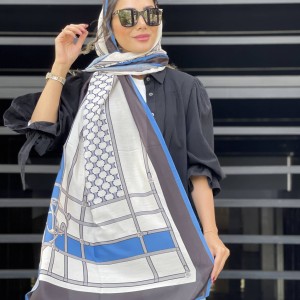 شال نخ پنبه سلین  دخترانه کد0095